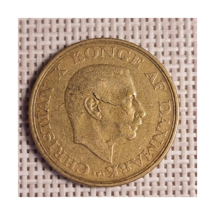 Denmark 1 Krone 1945 KM-835 VF