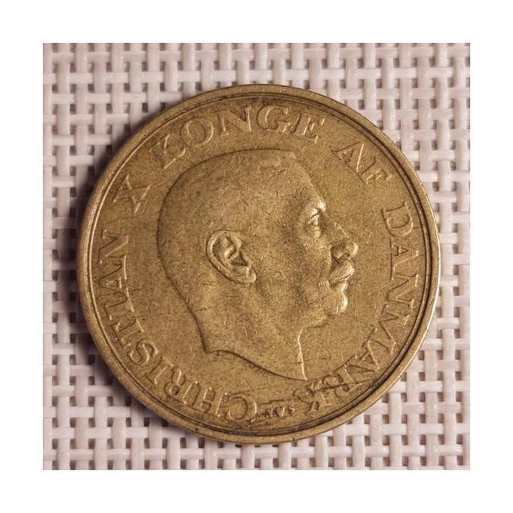 Denmark 1 Krone 1946 KM-835 VF
