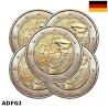 Germany 2 Euro 2022 ADFGJ "Erasmus (ERA)" UNC