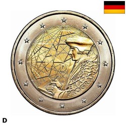Germany 2 Euro 2022 D "Erasmus (ERA)" UNC