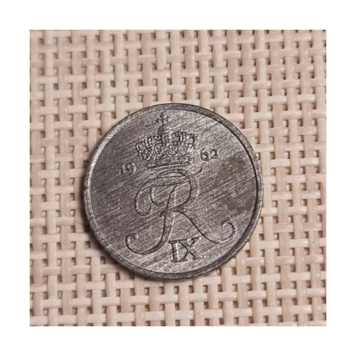Denmark 1 Øre 1962 KM-839 VF