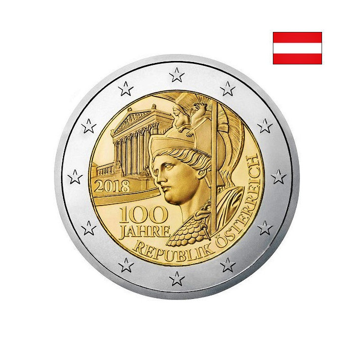 Austria 2 Euro 2018 "Austria" UNC
