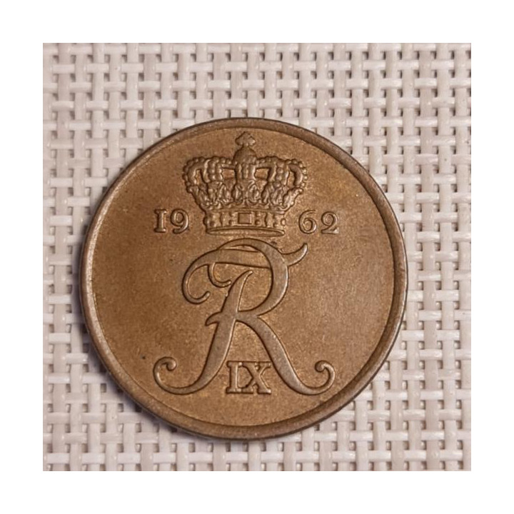 Denmark 5 Øre 1962 KM-848 VF