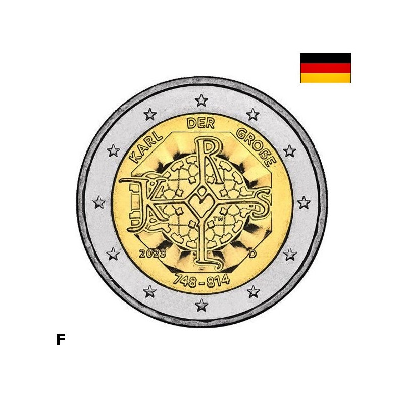 Germany 2 Euro 2023 F "Charlemagne" UNC