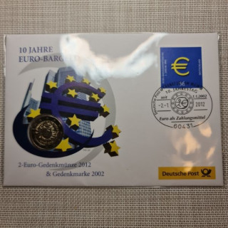 Germany 2 Euro 2012 F "TYE" Letter UNC