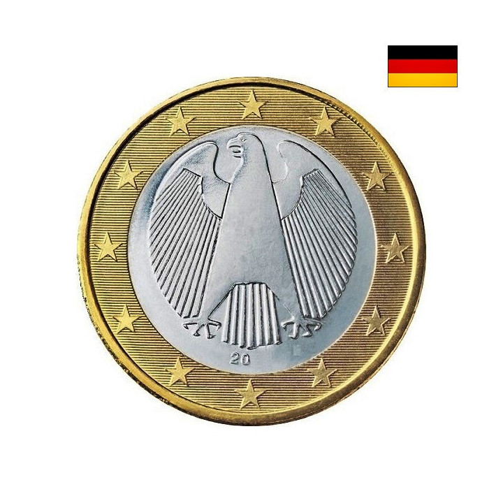 Germany 1 Euro 2002 G KM-213 UNC