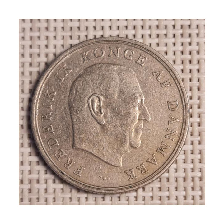 Denmark 1 Krone 1962 KM-851 VF