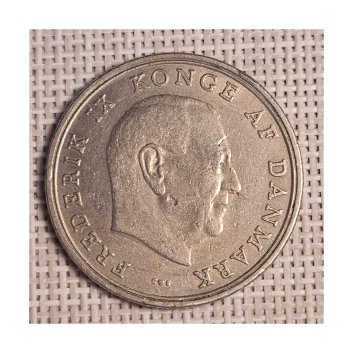 Denmark 5 Kroner 1970 KM-853 VF