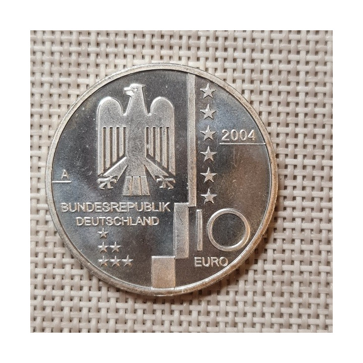 Germany 10 Euro 2004 "Bauhaus" KM-230 UNC