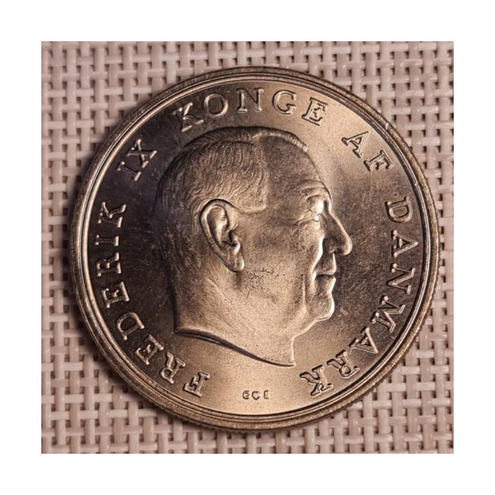 Denmark 5 Kroner 1971 KM-853 UNC