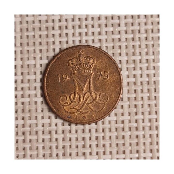 Denmark 5 Øre 1975 KM-859 VF