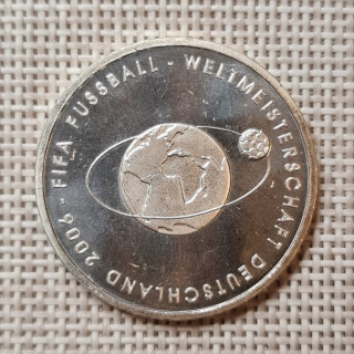 Germany 10 Euro 2004 "2006 World Football Cup" KM-230 UNC