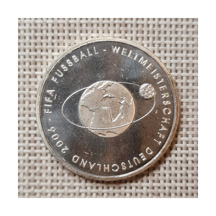 Germany 10 Euro 2004 "2006 World Football Cup" KM-230 UNC