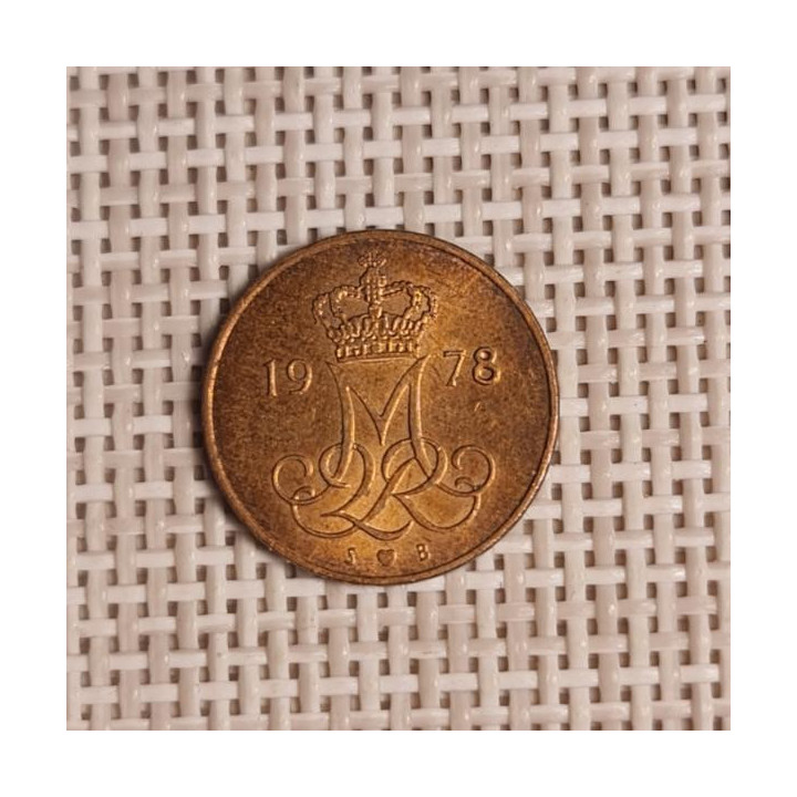 Denmark 5 Øre 1978 KM-859 VF