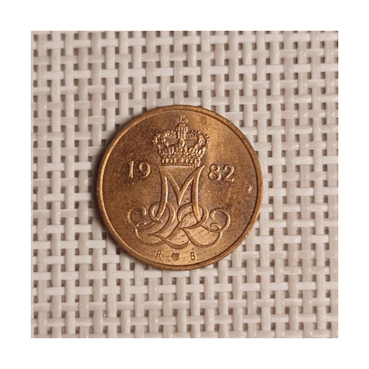 Denmark 5 Øre 1982 KM-859 VF