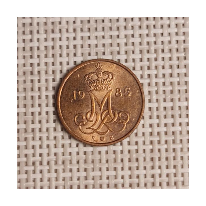 Denmark 5 Øre 1985 KM-859 VF