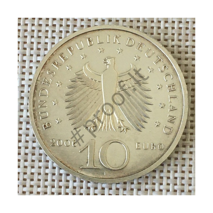 Germany 10 Euro 2006 "Karl Friedrich Schinkel" KM-245 UNC
