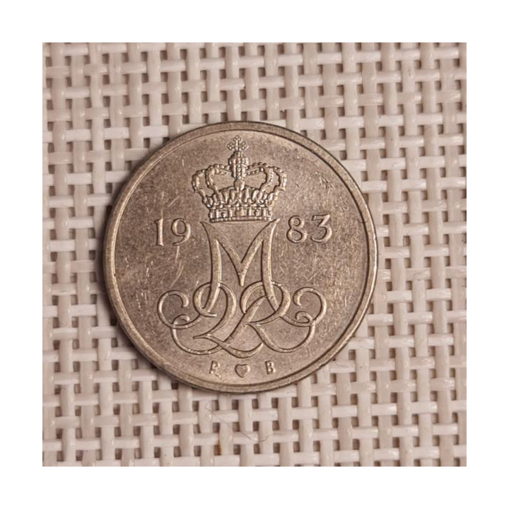 Denmark 10 Øre 1983 KM-860 VF