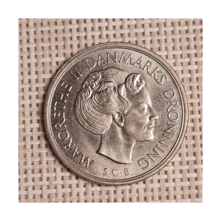 Denmark 1 Krone 1978 KM-862 VF