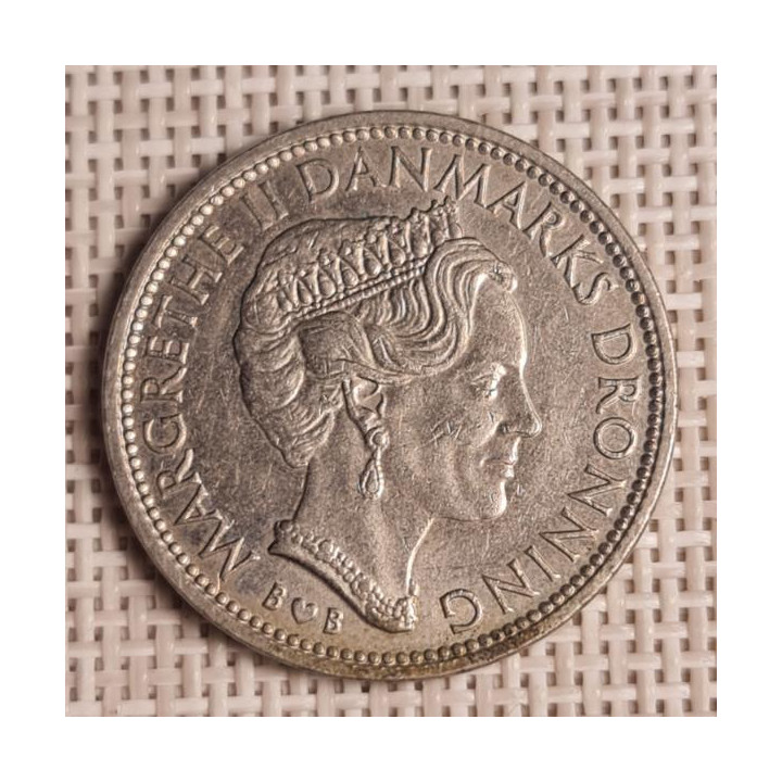 Denmark 10 Kroner 1979 KM-864 VF