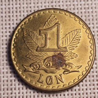 Christiania (Denmark) 1 Løn 2002 AU/UNC