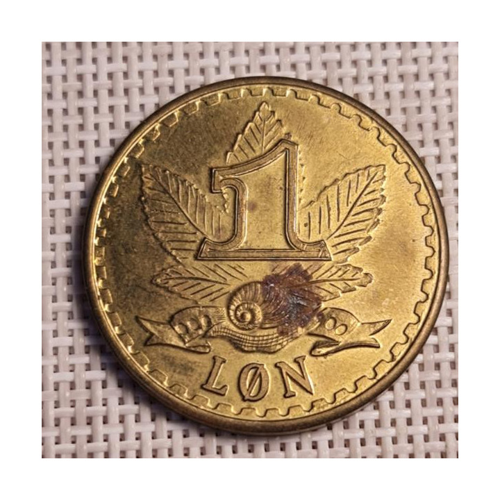 Christiania (Denmark) 1 Løn 2002 AU/UNC