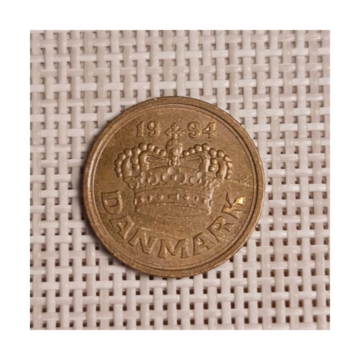 Denmark 25 Øre 1994 KM-868 VF/XF