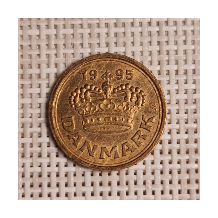 Denmark 25 Øre 1995 KM-868 VF/XF