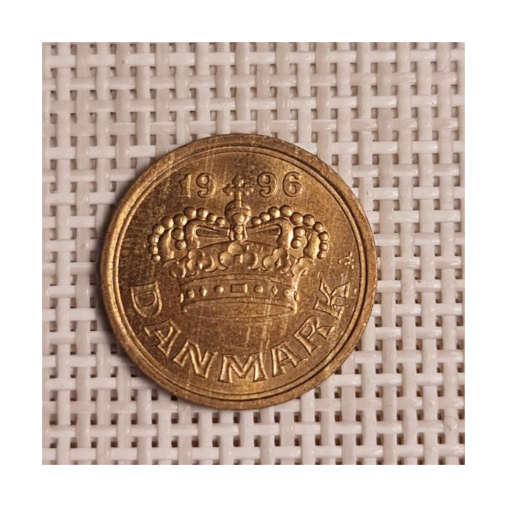 Denmark 25 Øre 1996 KM-868 VF/XF