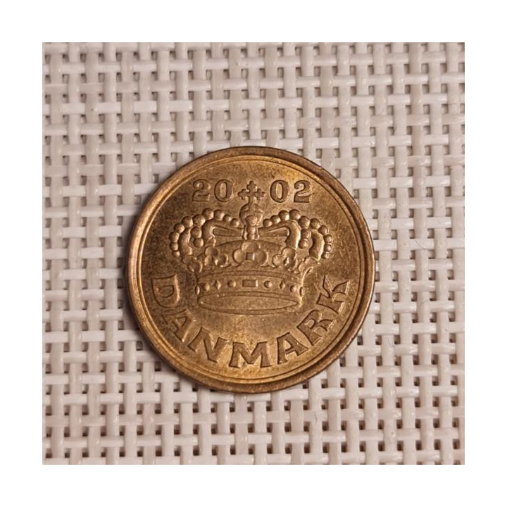 Denmark 25 Øre 2002 KM-868 VF/XF
