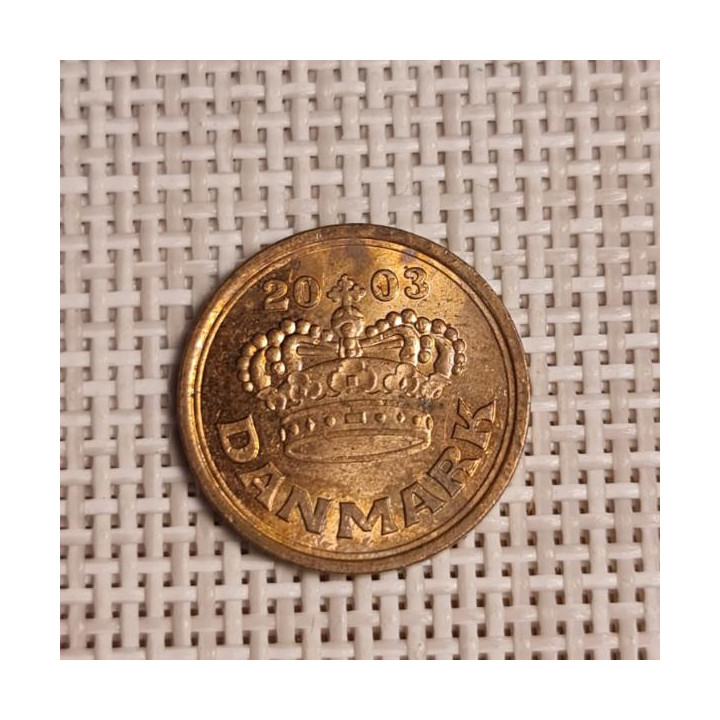 Denmark 25 Øre 2003 KM-868 VF/XF