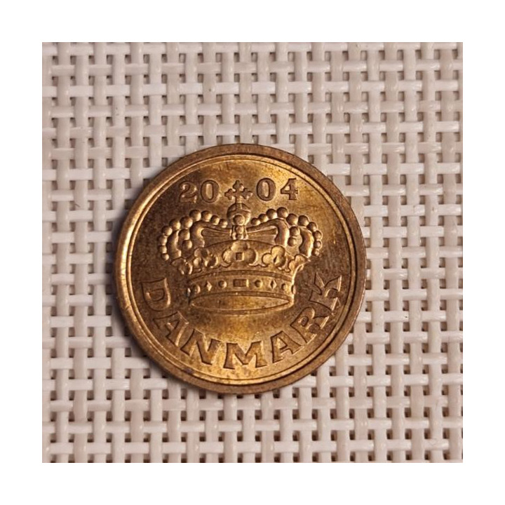 Denmark 25 Øre 2004 KM-868 VF/XF