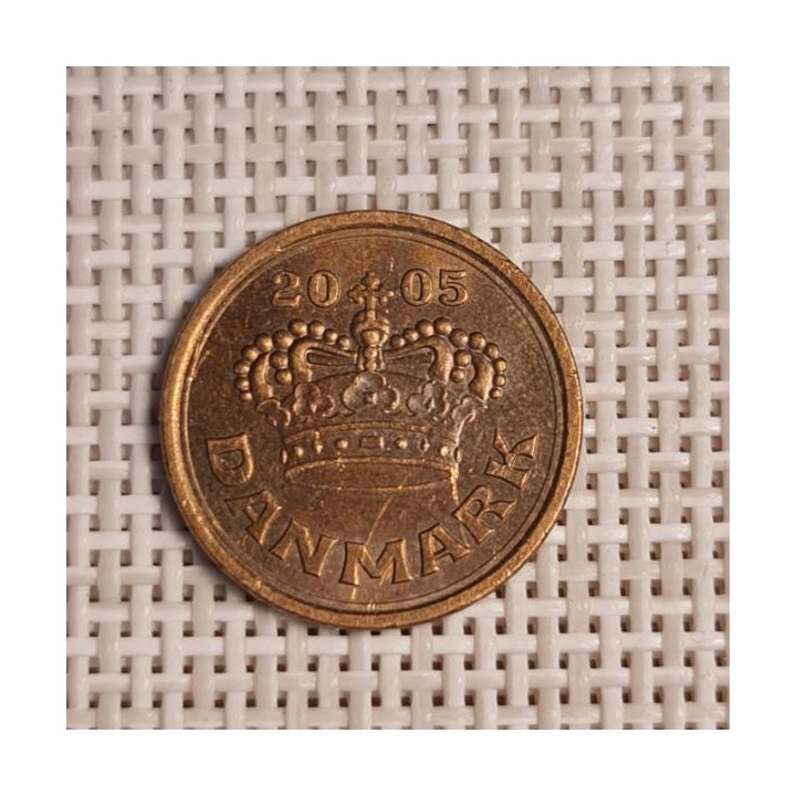 Denmark 25 Øre 2005 KM-868 VF/XF
