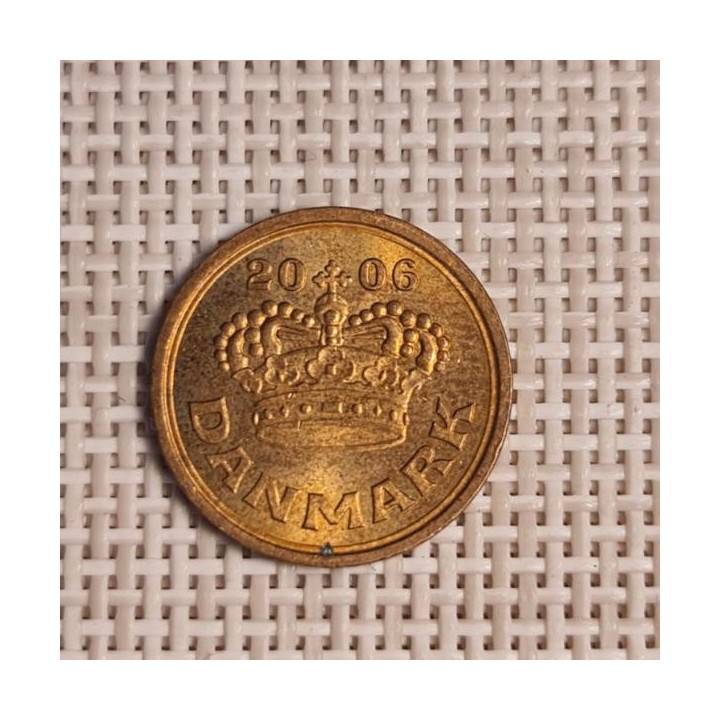 Denmark 25 Øre 2006 KM-868 VF/XF