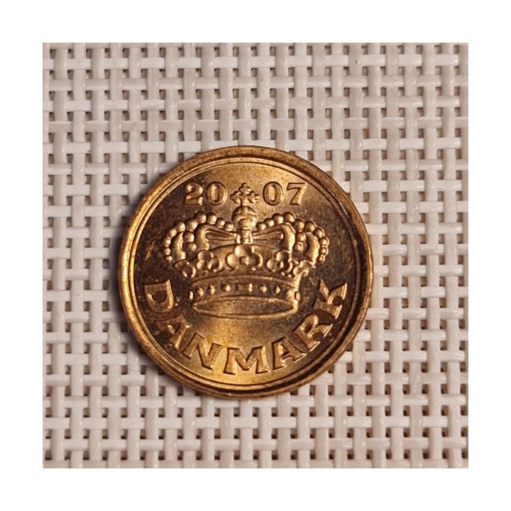 Denmark 25 Øre 2007 KM-868 VF/XF