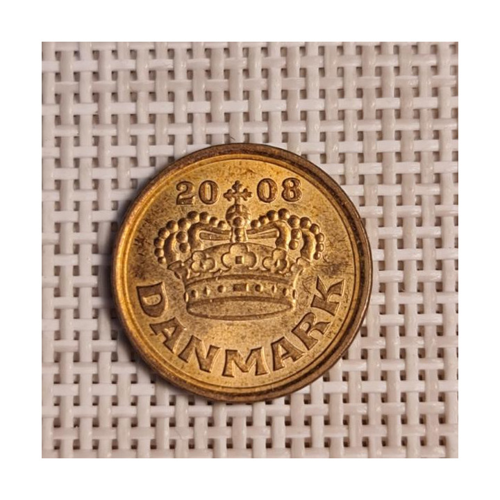 Denmark 25 Øre 2008 KM-868 VF/XF