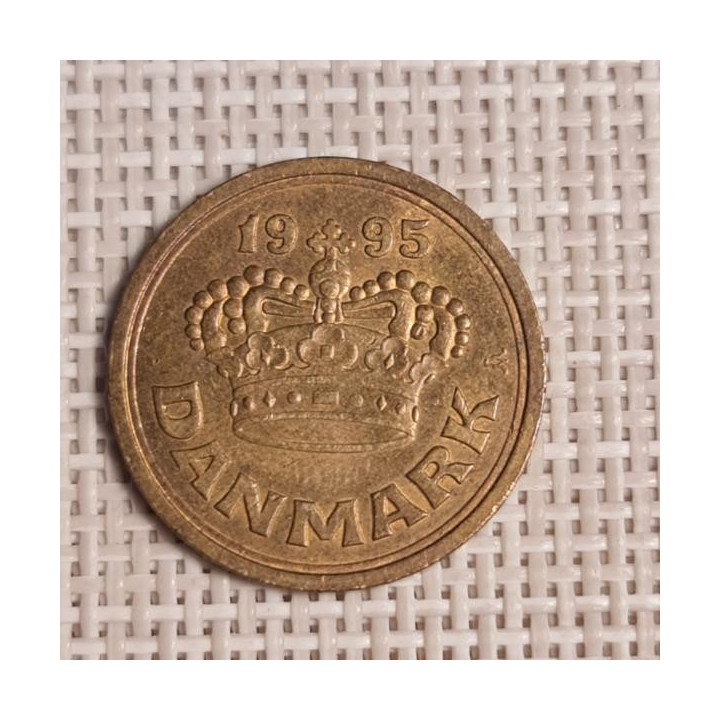 Denmark 50 Øre 1995 KM-866 VF/XF