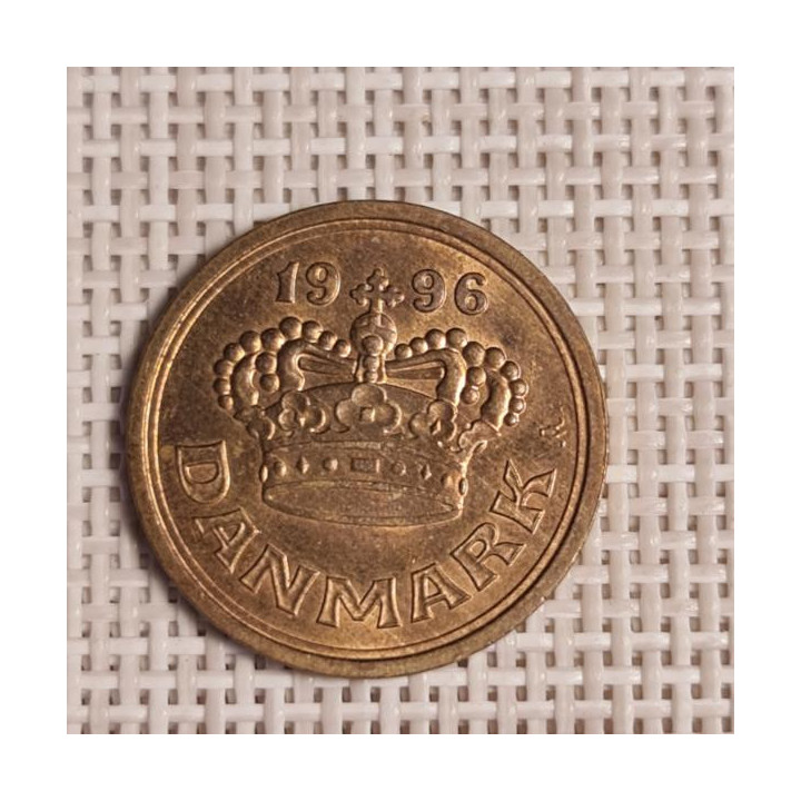 Denmark 50 Øre 1996 KM-866 VF/XF