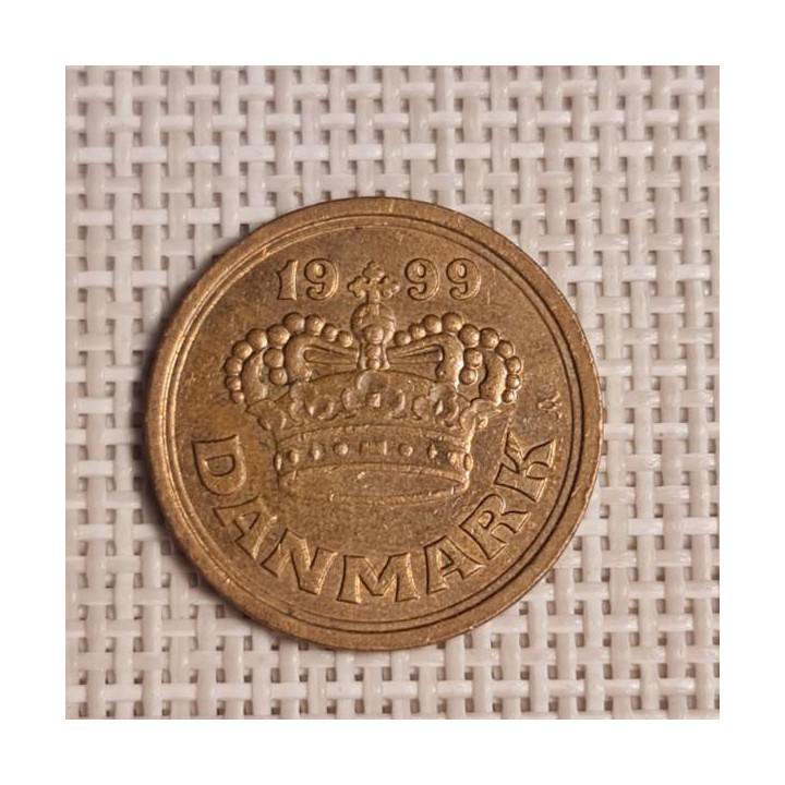 Denmark 50 Øre 1999 KM-866 VF/XF