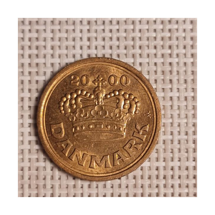 Denmark 50 Øre 2000 KM-866 VF/XF