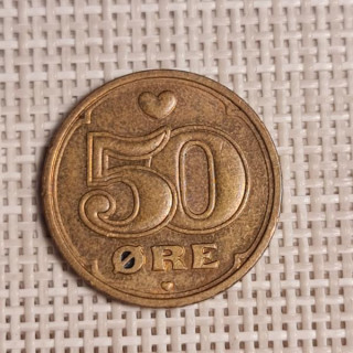 Denmark 50 Øre 2003 KM-866 VF/XF