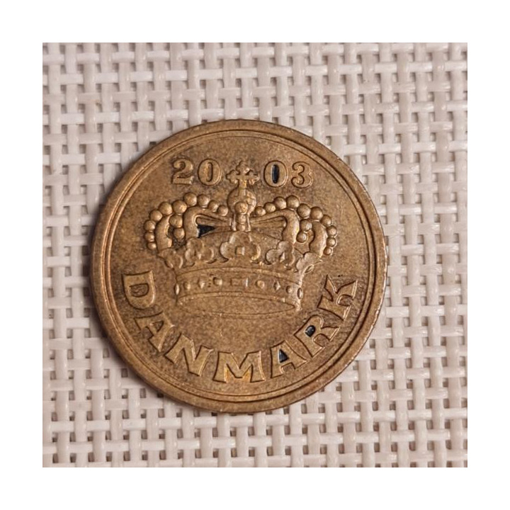 Denmark 50 Øre 2003 KM-866 VF/XF