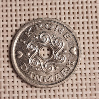 Denmark 1 Krone 1997 KM-873 VF/XF
