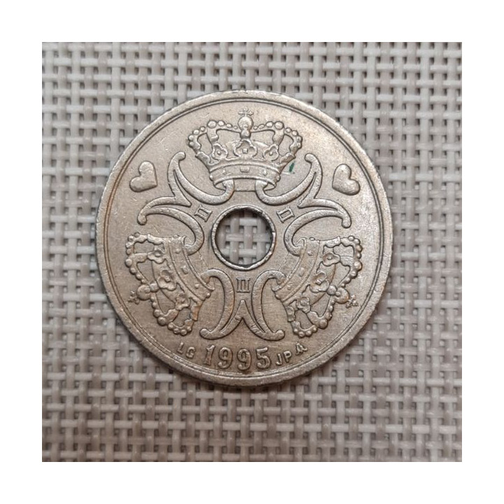 Denmark 5 Kroner 1995 KM-869 VF/XF