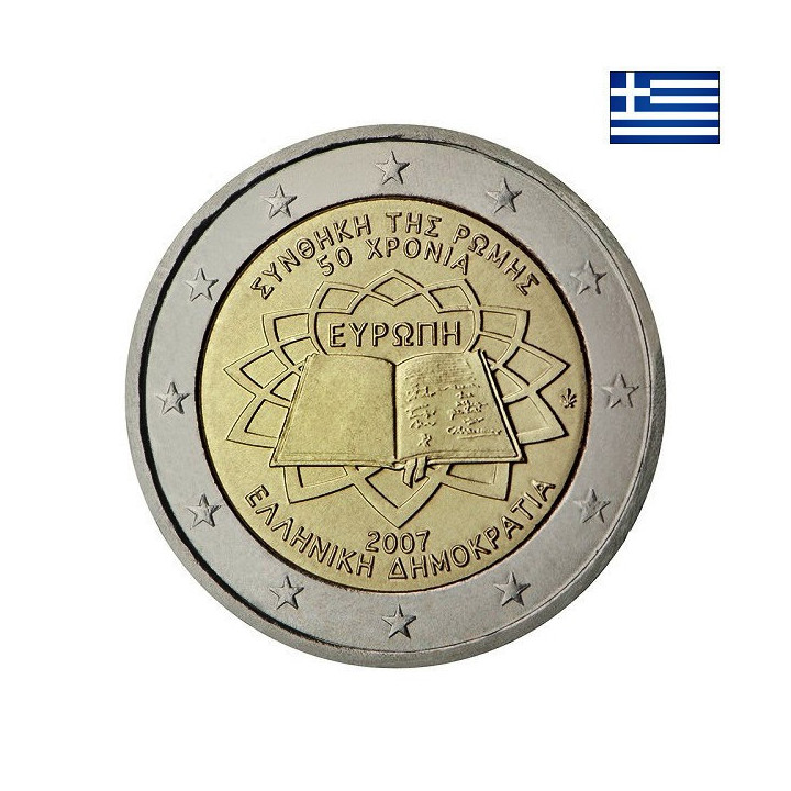 Greece 2 Euro 2007 "TOR" UNC