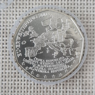 Austria 5 Euro 2004 "Enlargement" KM-3122 BU