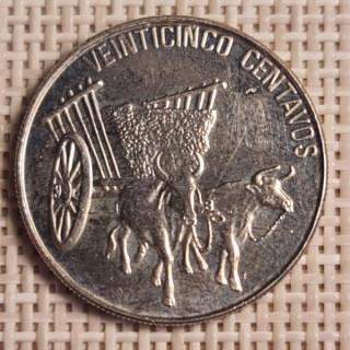 Dominican Republic 25 Centavos 1991 KM-71.1 UNC