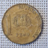 Dominican Republic 1 Peso 1991 KM-80.1 VF