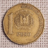Dominican Republic 1 Peso 2002 KM-80.1 VF