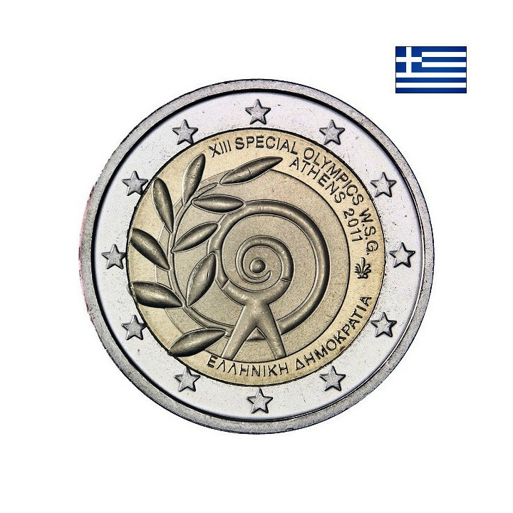 Greece 2 Euro 2011 "Olympics" UNC